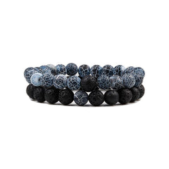 Elite Natural Stones Men's Bracelet MMV03