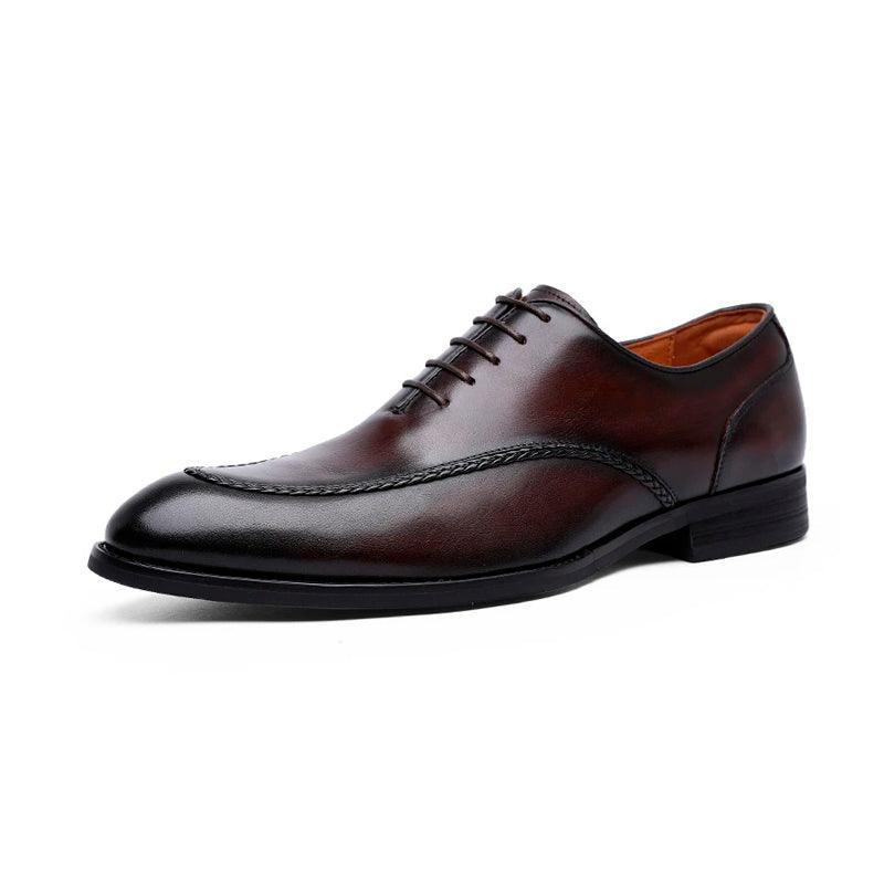 Sapato Social Masculino Elite de Couro Britânico MMV01 - Urbano Elite