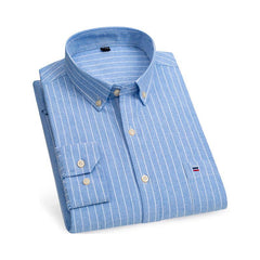 Men's Oxford Elite Cotton Dress Shirt MM06