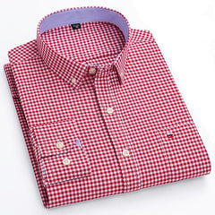 Men's Oxford Elite Cotton Dress Shirt MM02