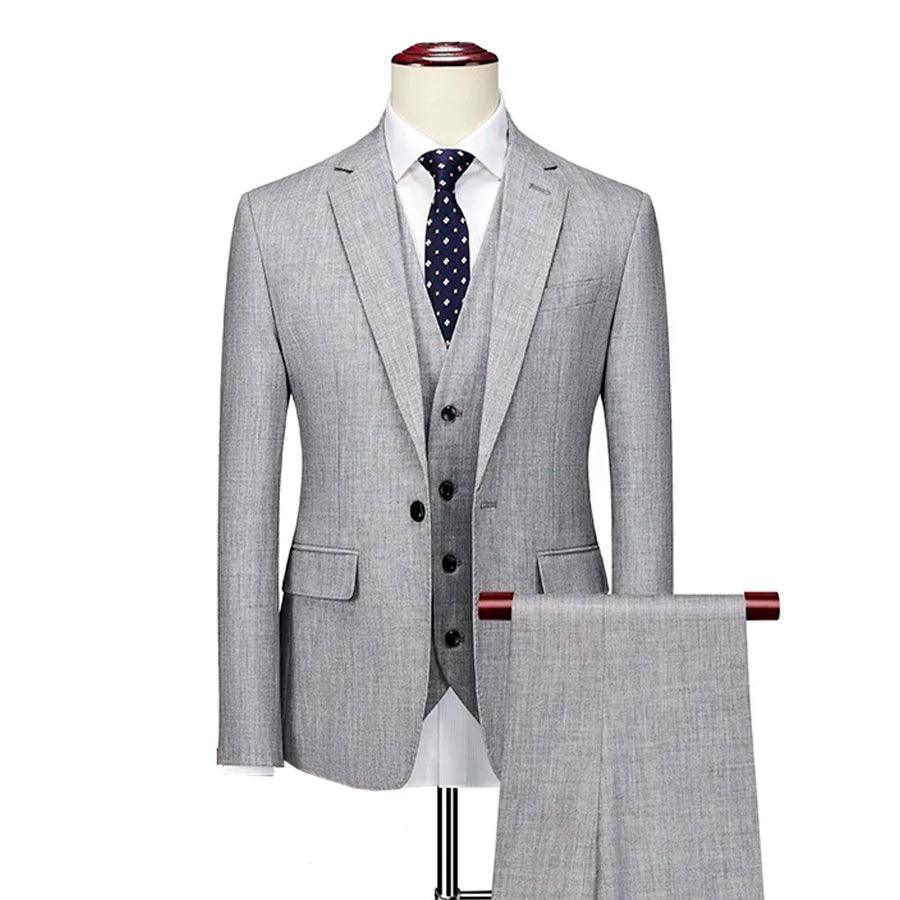 Terno Masculino Elite Paletó + Colete + Calça MM01 - Urbano Elite