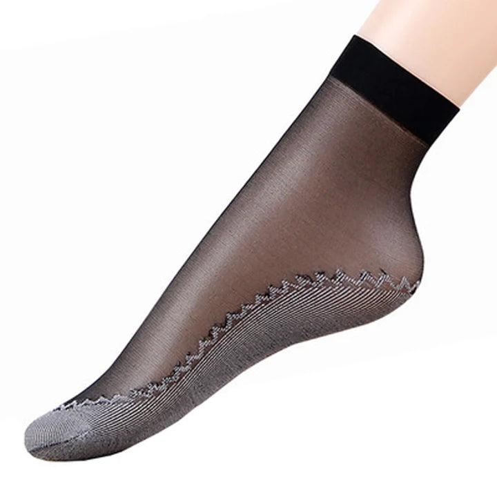 10 Pares de Meias de algodão antiderrapante sedosas - Urbano Elite