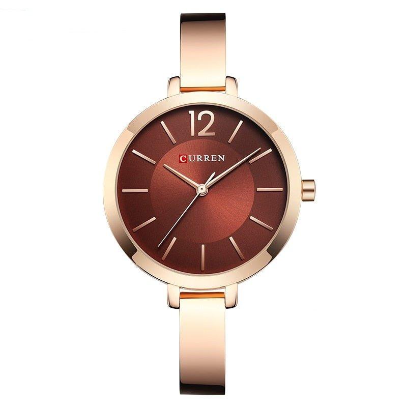 Relógio Feminino Minimalista CURREN - Fashion - Urbano Elite