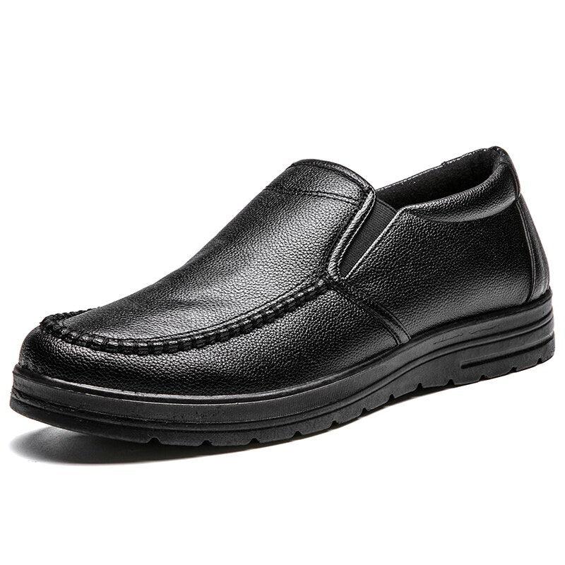 Sapato Mocassim de Couro Social Masculino Solado Ortopédico - Urbano Elite